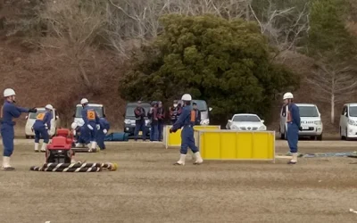 消防団の操法大会